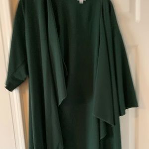 LuLaRoe Shirley - emerald green